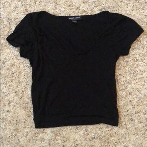 Small about a girl Los Angeles crop top